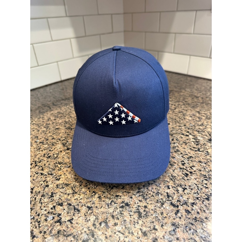 Esplanade PUMA Volition 13 Folds Golf Hat Men OSFA Navy Blue Cotton Snapback